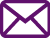Purple Mail Icon